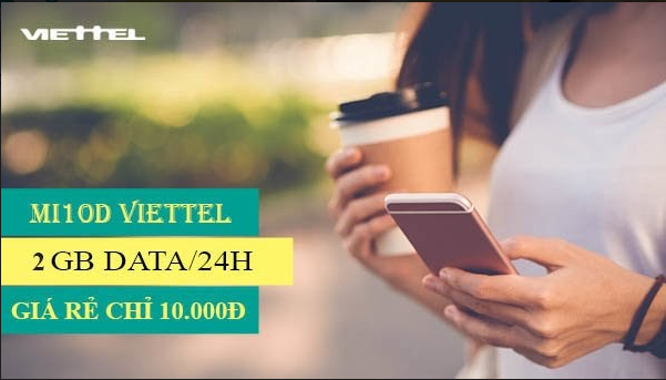 Đăng ký gói cước 4G Viettel 1 ngày rẻ nhất