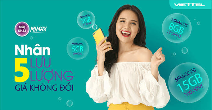 Tổng Hợp Các Gói Cước MIMAX Của Viettel Năm 2021.